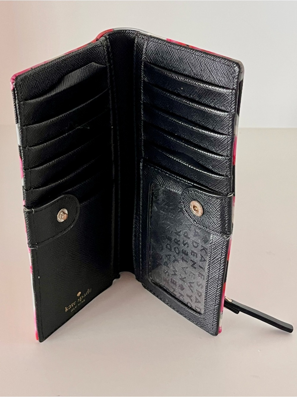 Kate Spade Cedar Street Rose Lacey Continental Wallet - Picture 5 of 12